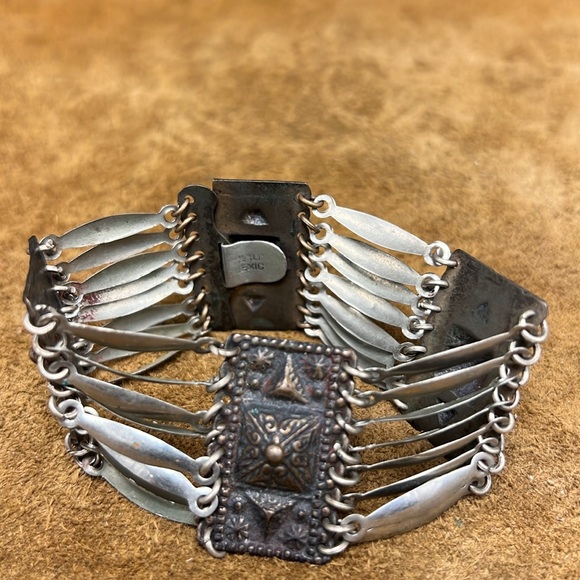 Vintage 7” Sterling Silver Bracelet